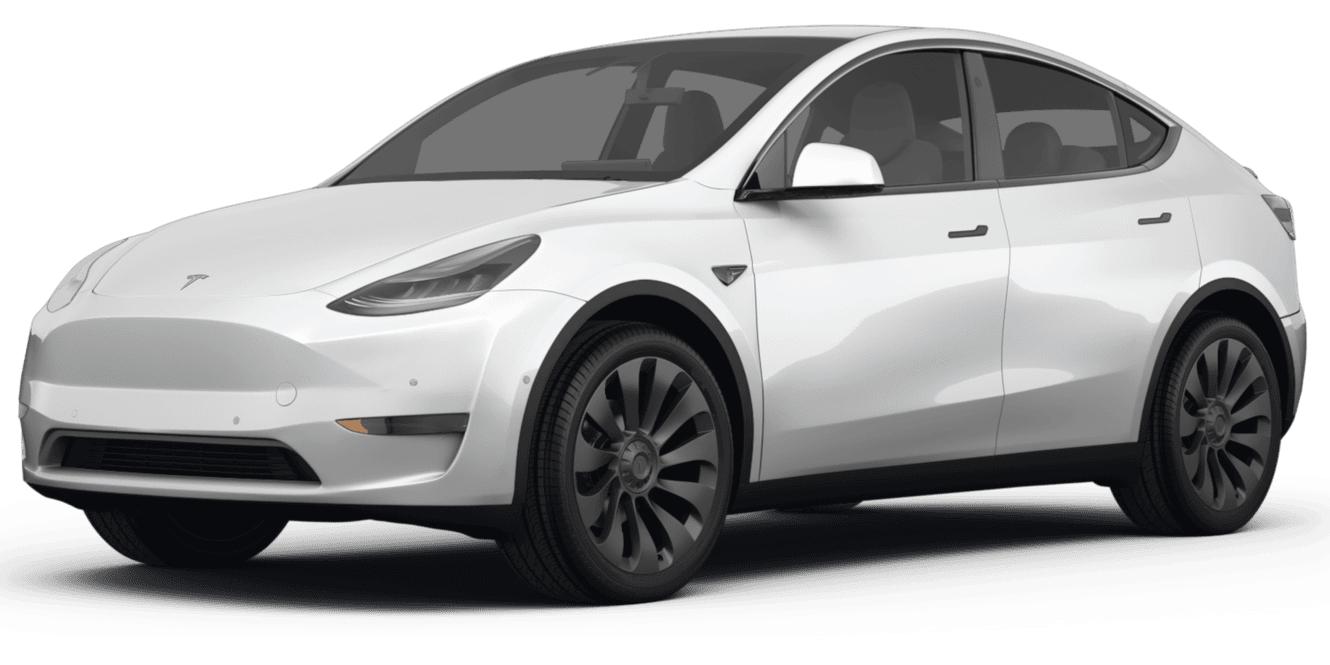 TESLA MODEL Y 2022 7SAYGDEF2NF455446 image